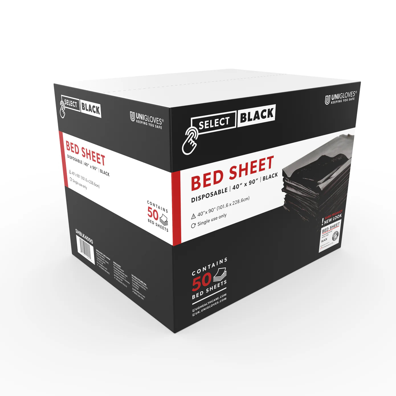 Select Black - Premium Poly Drape Sheet