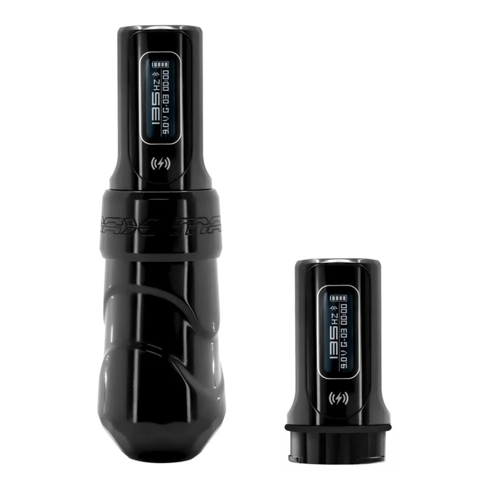 FK Irons Flux Max Tattoo Machine with 1 PowerBolt 2.0 Battery- Stealth
