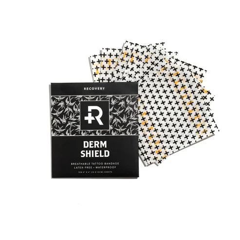 Recovery Derm Shield - 4"x4" Sheets - Pack of 10