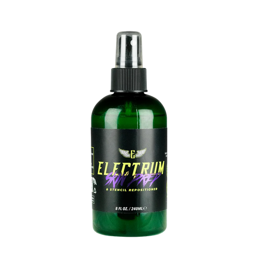 Electrum Premium Tattoo Skin Prep and Stencil Repositioner - 8oz