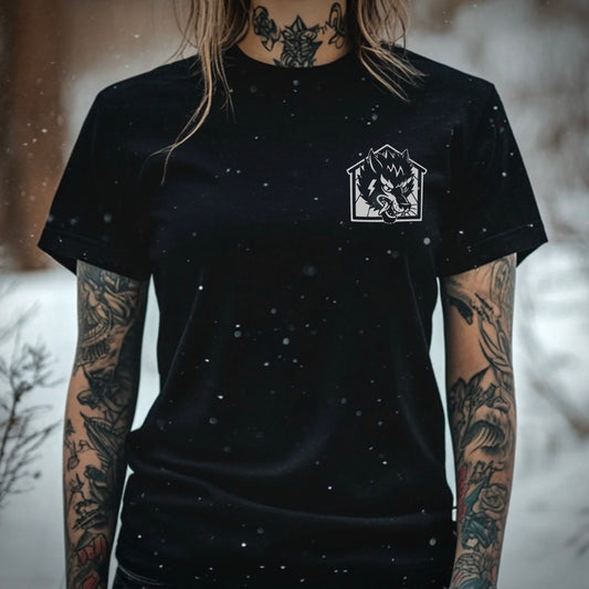 Wolfhaus Tattoo Supply Logo T-Shirt